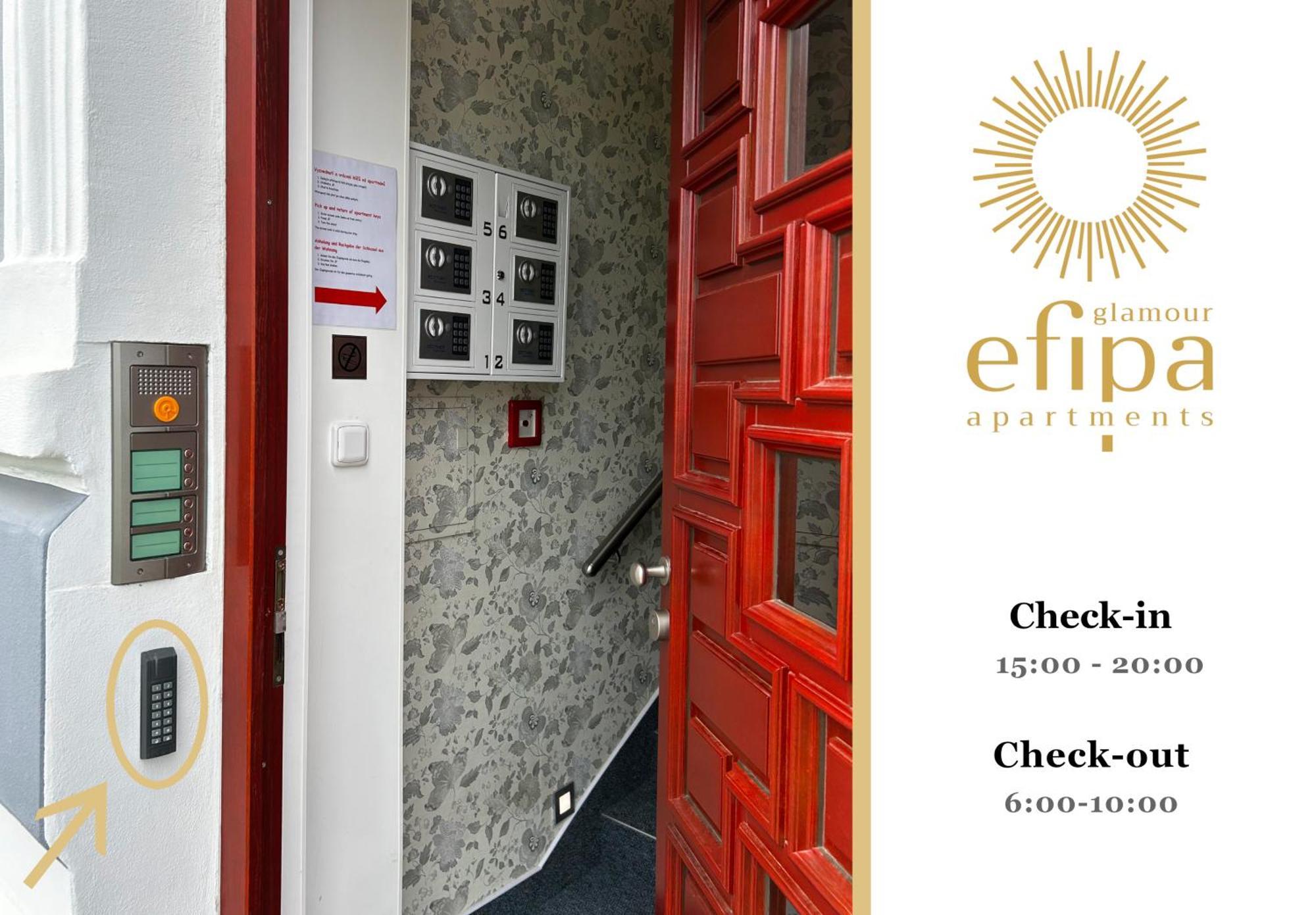 Efipa Glamour Apartments Плзень Екстер'єр фото